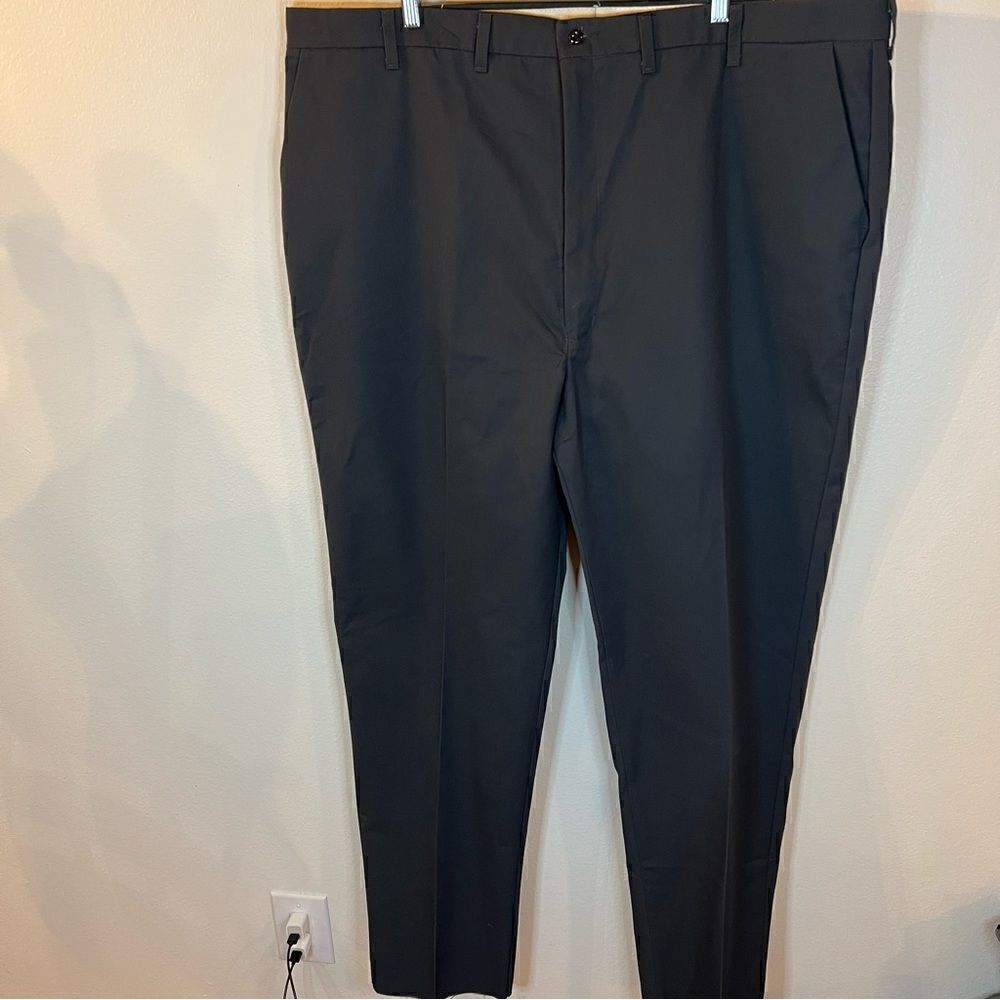 NWT Red Kap PTI0 Men's Red-E-Prest Work Pants Navy UNHEMMED size 46x36